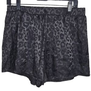 Shein Leoperd Print Sleep Shorts Size 1X linerless